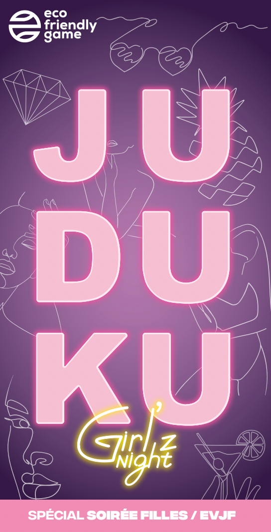 JUDUKU Jeux de société Jeu de Carte fabriqué en France - Edition